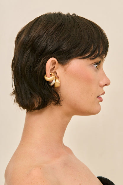 SOLENE EAR CUFF SET - MIXED METAL