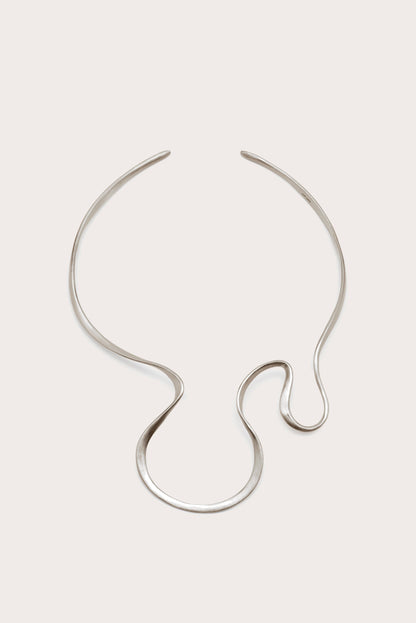 SUNI CHOKER - ANTIQUE SILVER