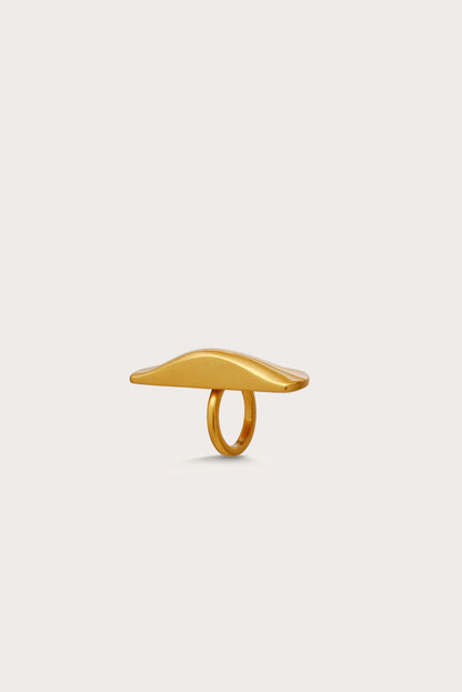 TAZIA RING - ANTIQUE BRASS