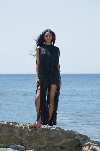 ARIANNA GOWN - BLACK