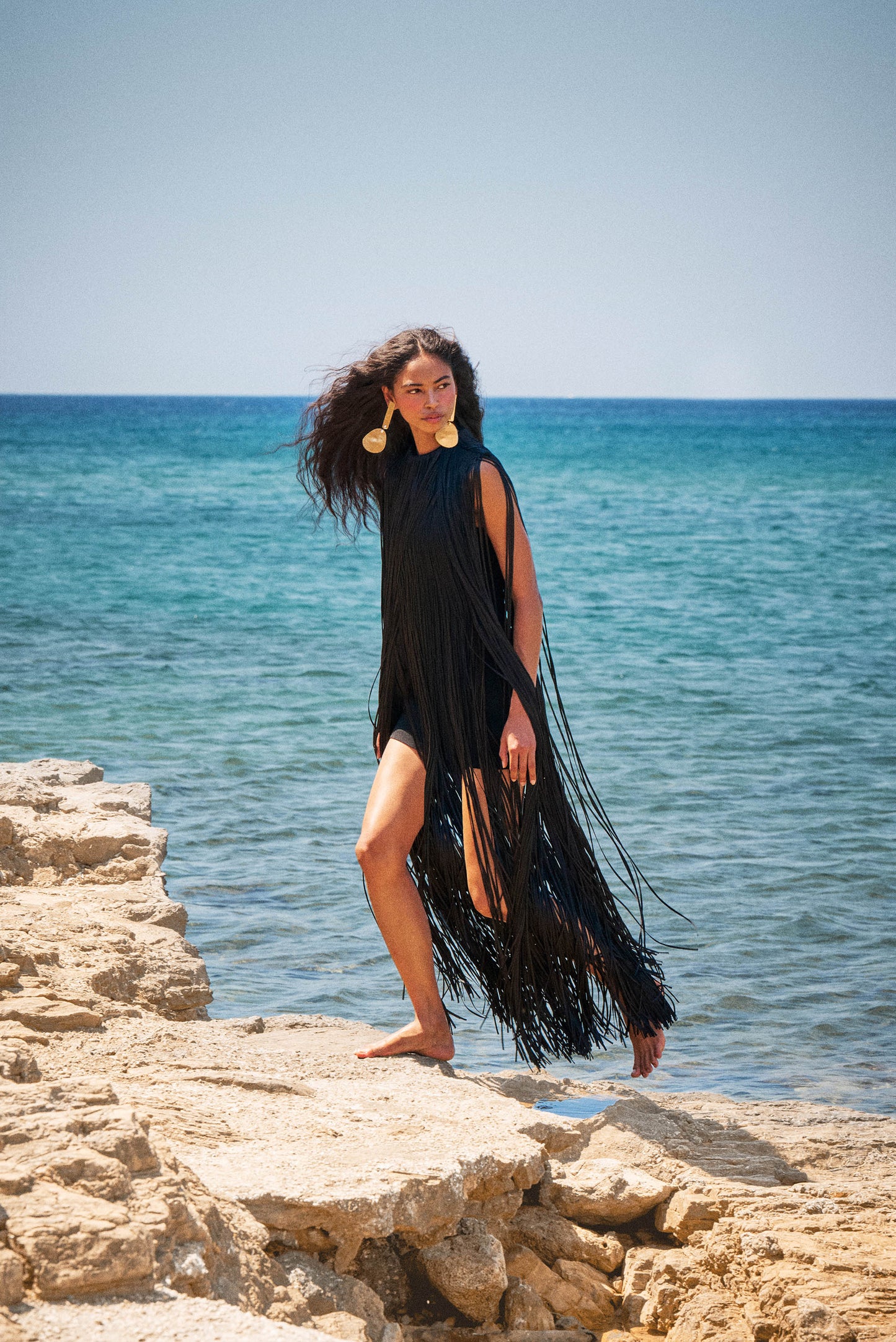 ARIANNA GOWN - BLACK