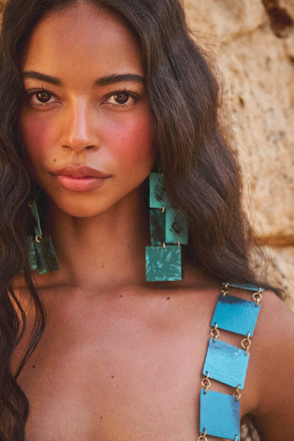 EVELIS EARRING - TEAL