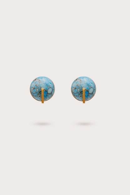 UNA EARRING - IBIZA TURQUOISE