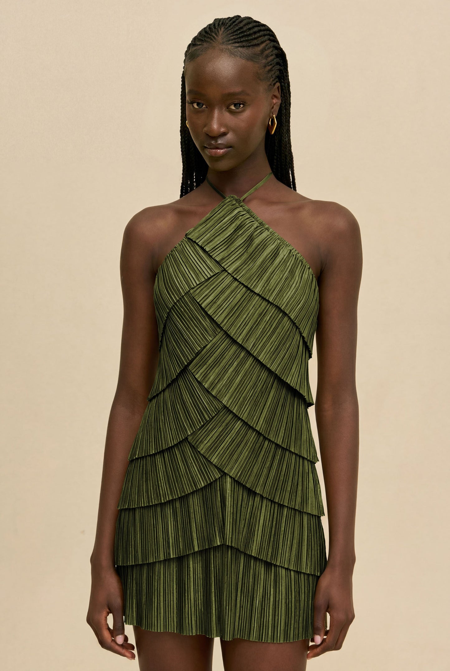 VARSHA DRESS - DEEP PASTURE