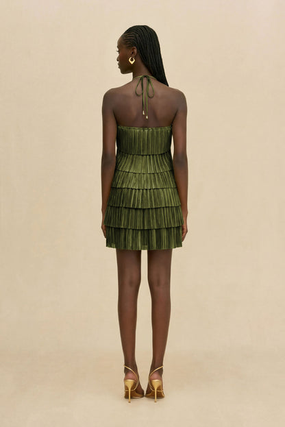 VARSHA DRESS - DEEP PASTURE