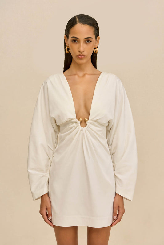 QUESTRA DRESS - OFF WHITE