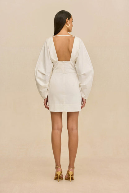 QUESTRA DRESS - OFF WHITE